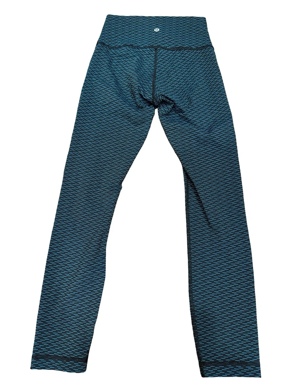 ✨ Lululemon High Times Pant Score Jacquard Black Indian Ocean Leggings Size 4